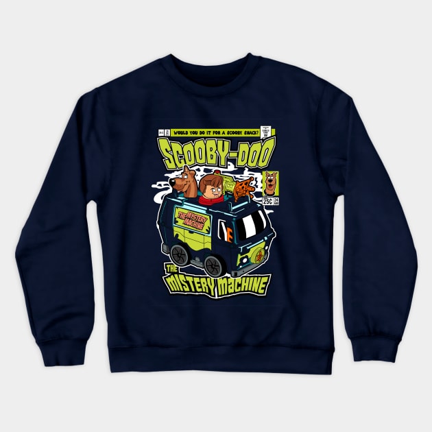 Scooby Dooo Pop Culture Crewneck Sweatshirt by Pure Touch